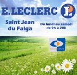 Logo Leclerc Saint Jean du Falga