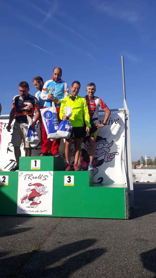 Podium duo homme 6h de Muret
