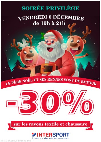 intersport promo décembre 2019
